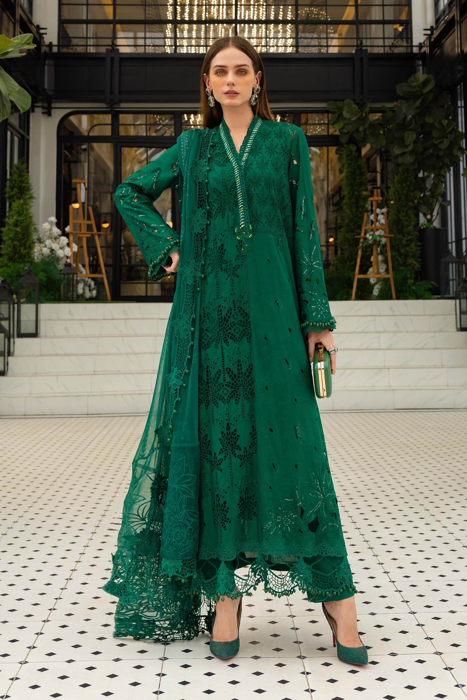 Maria B EL-26-04 Style — Mairaz Lawn Suit