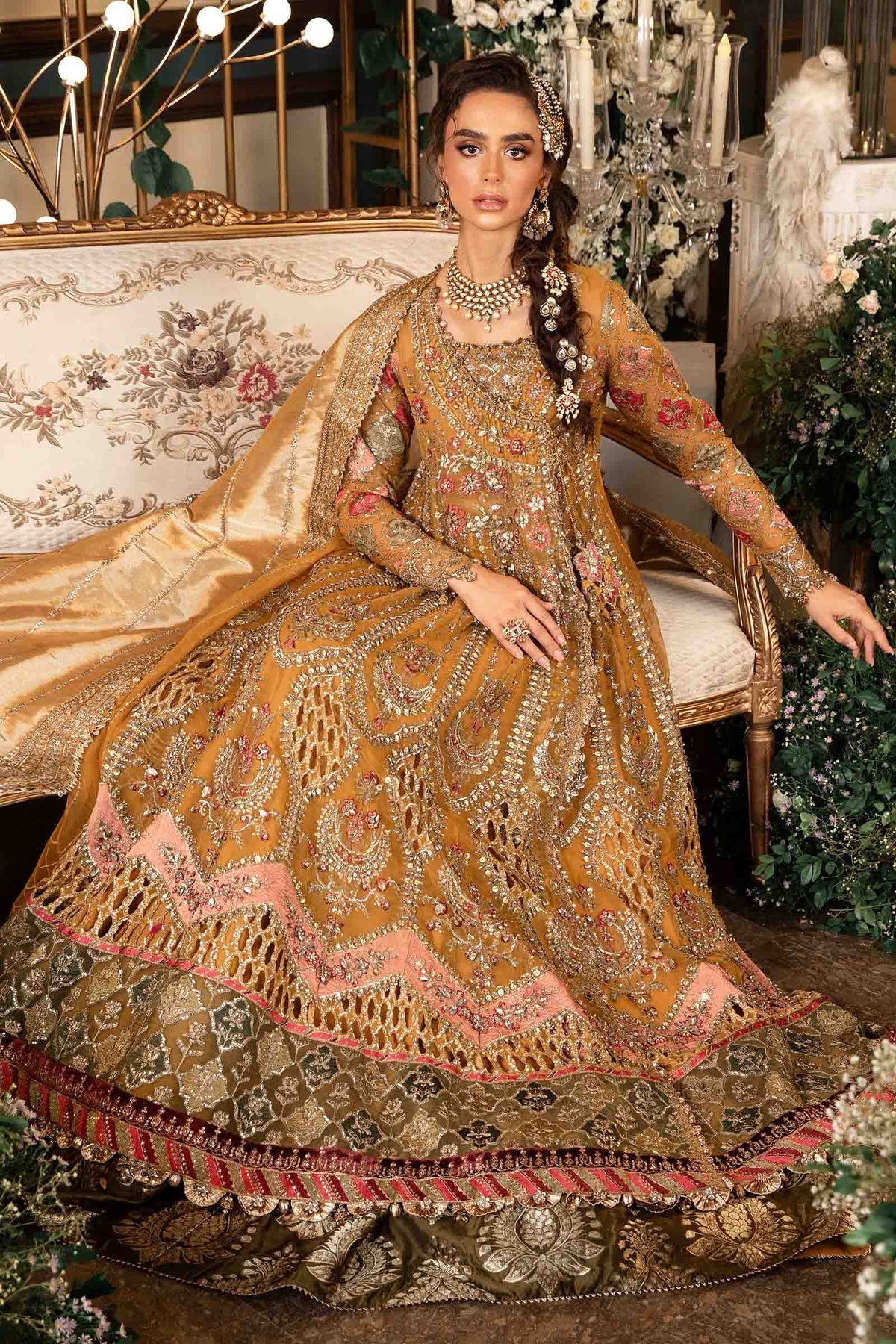 Maria B – BD-2907 Mustard Style, product view 4 of 6