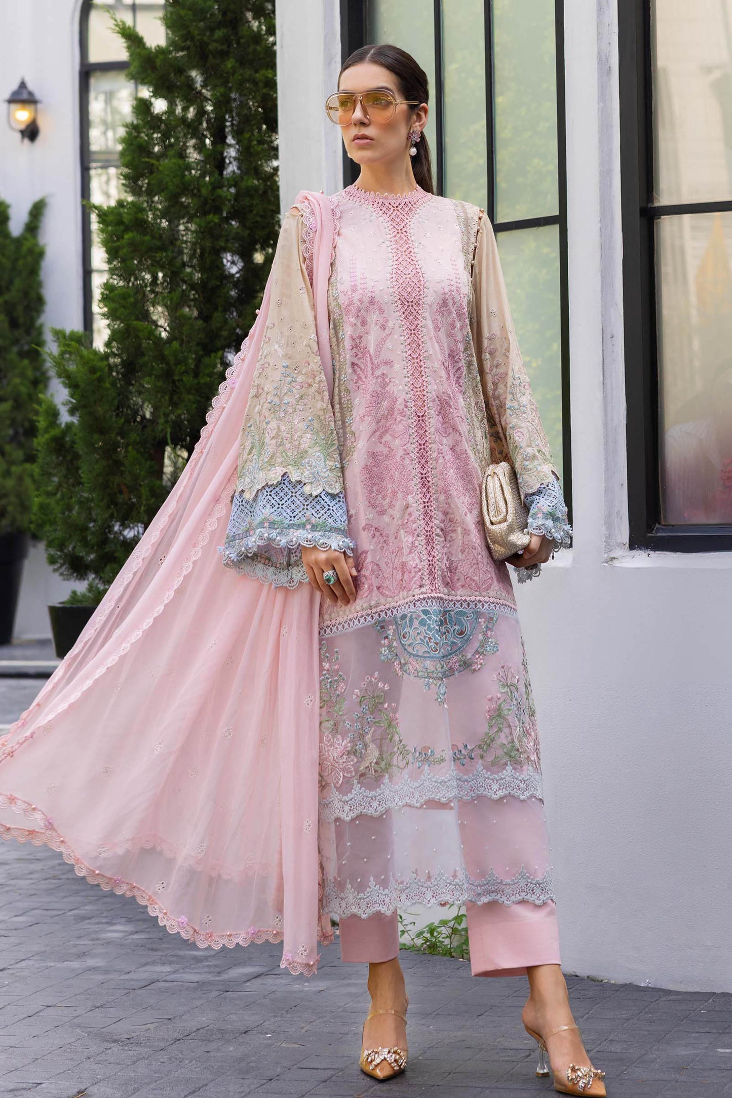 Maria B EL-26-09 Style — Mairaz Lawn Suit