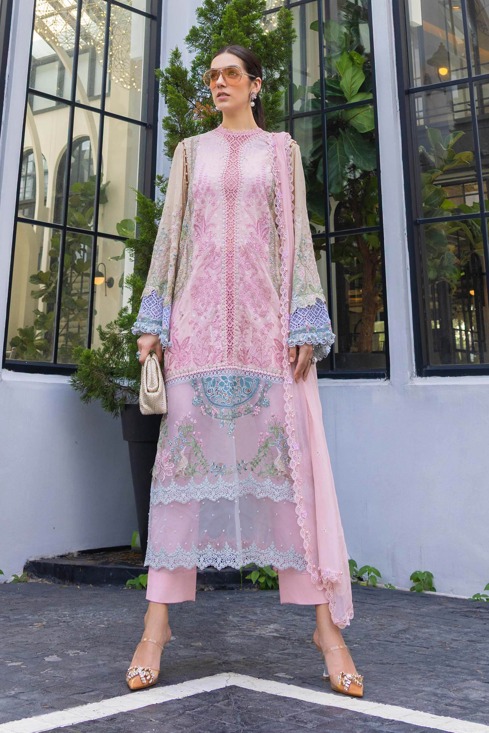 Maria B EL-26-09 Style — Mairaz Lawn Suit