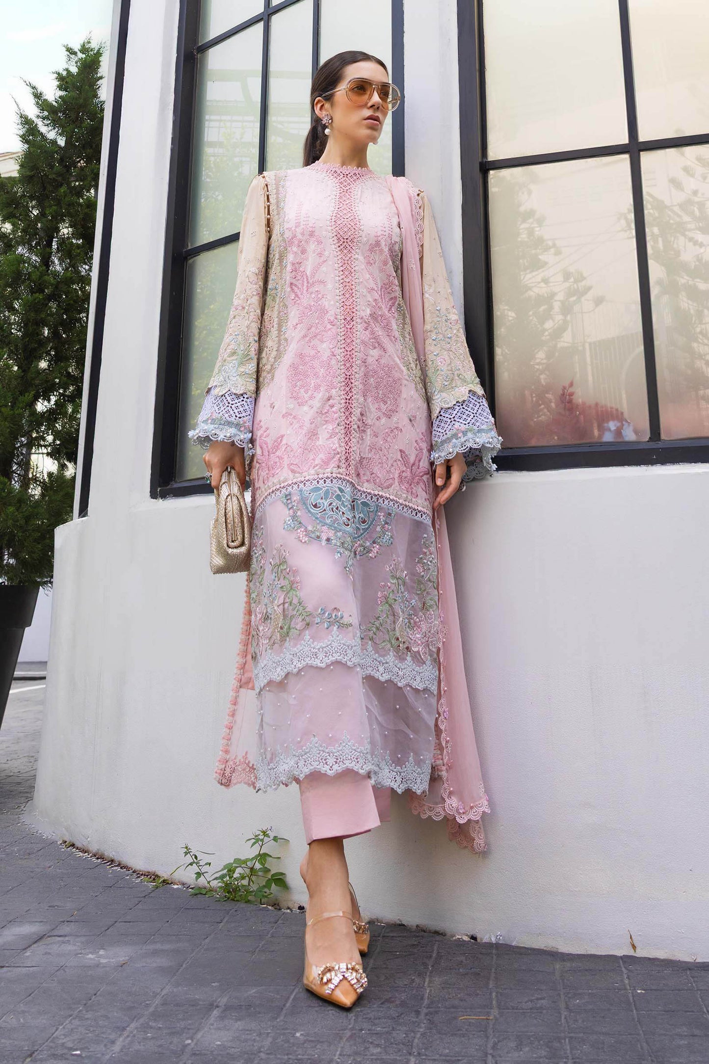 Maria B EL-26-09 Style — Mairaz Lawn Suit