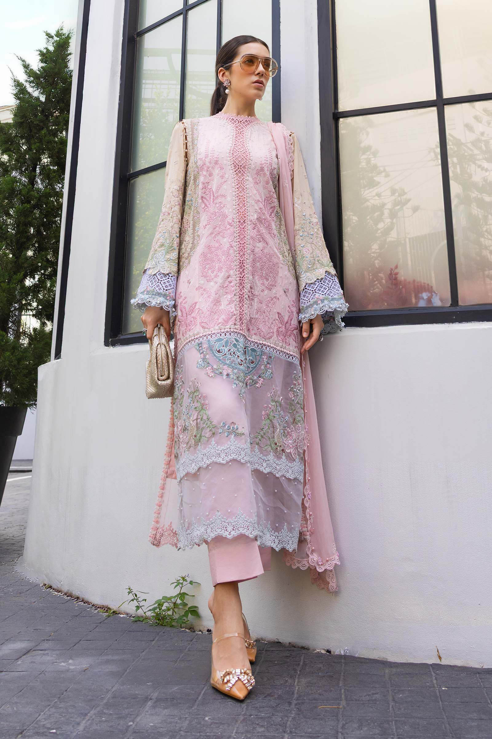 Maria B EL-26-09 Style — Mairaz Lawn Suit
