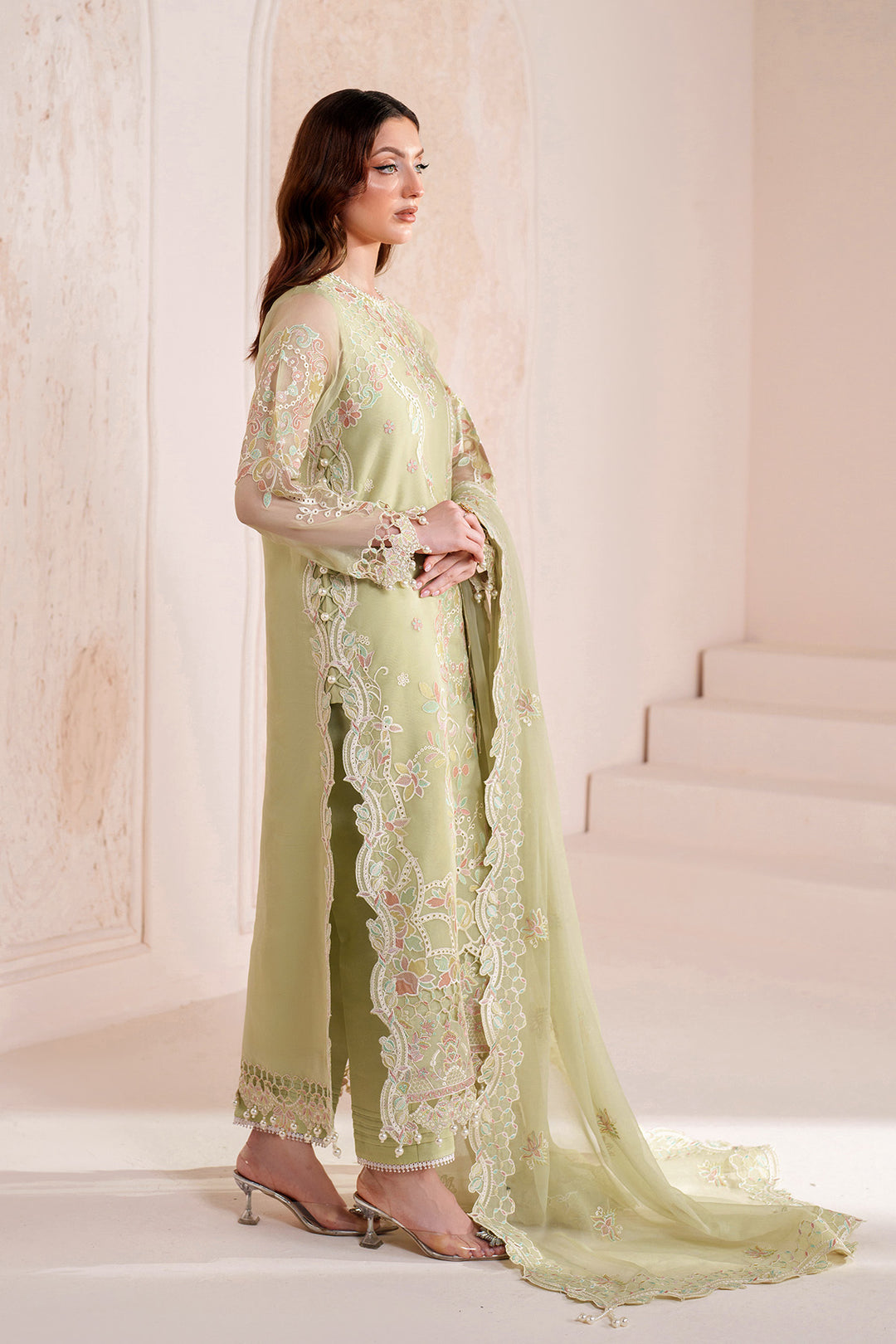 Alizeh Anya Style — Mairaz Three-Piece Suit