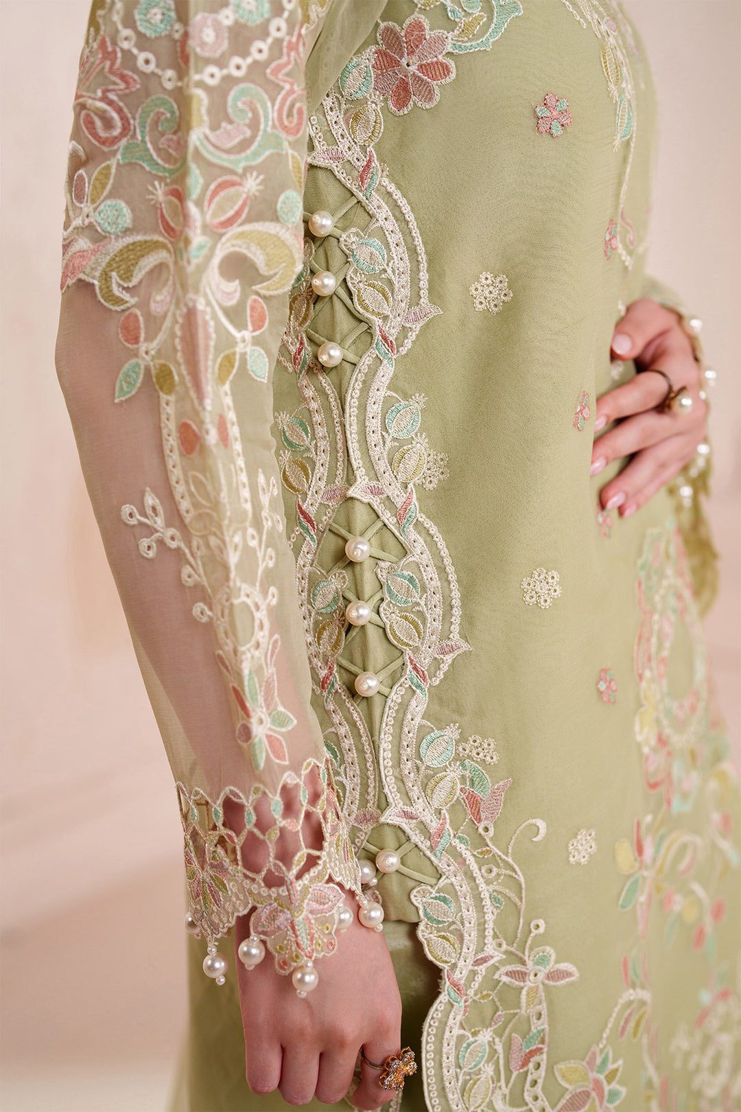 Alizeh Anya Style — Mairaz Three-Piece Suit