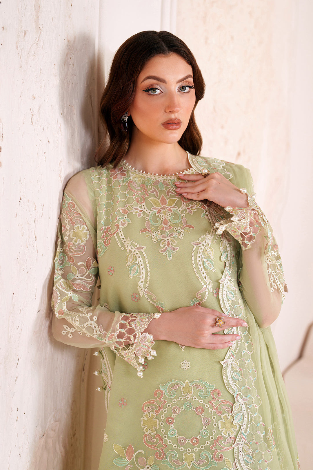 Alizeh Anya Style — Mairaz Three-Piece Suit