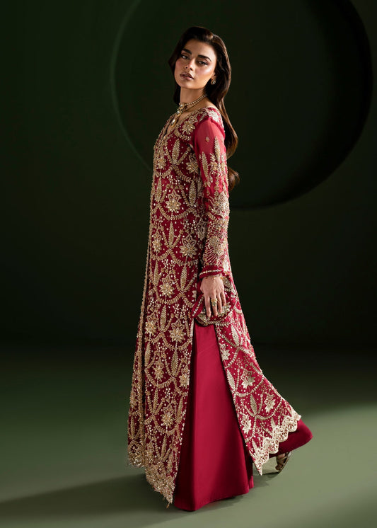 Luxe Style — Mairaz Ruby Red Sharara