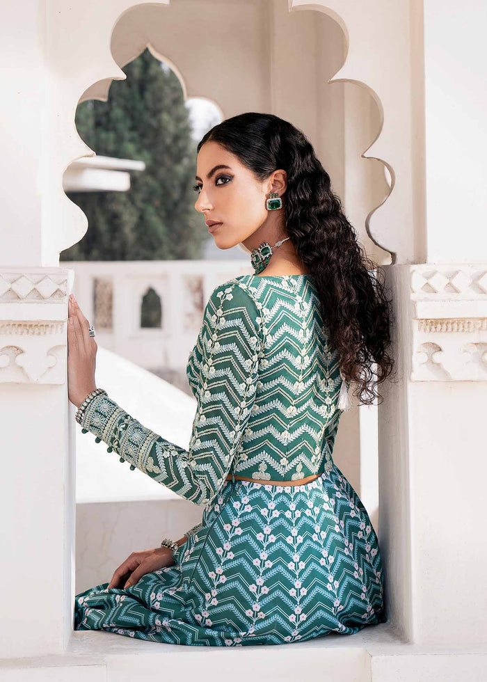 Akbar Aslam Gulrukh U-1516 Style — Mairaz Lehenga