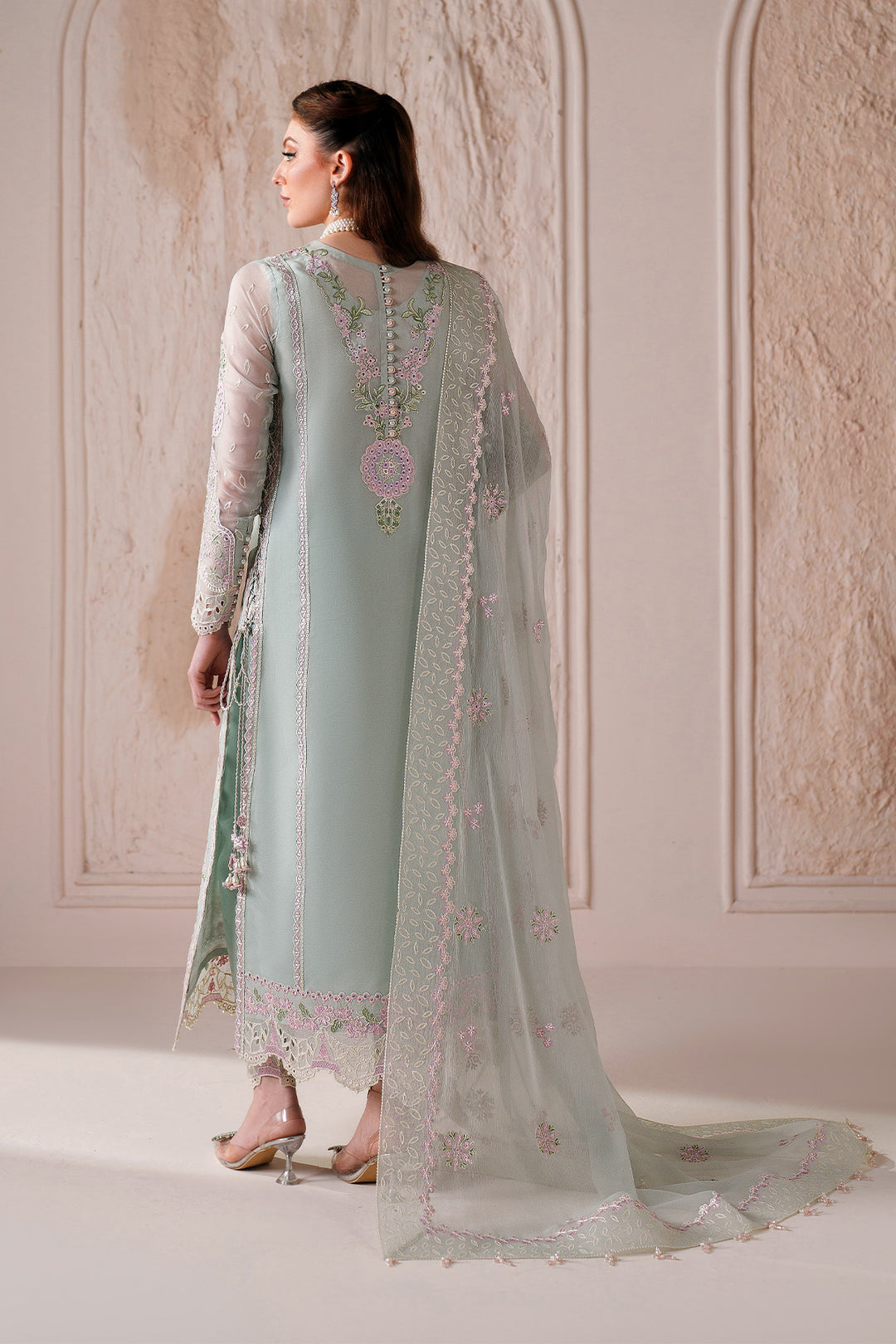 Alizeh Nayla Style — Mairaz Three-Piece Suit