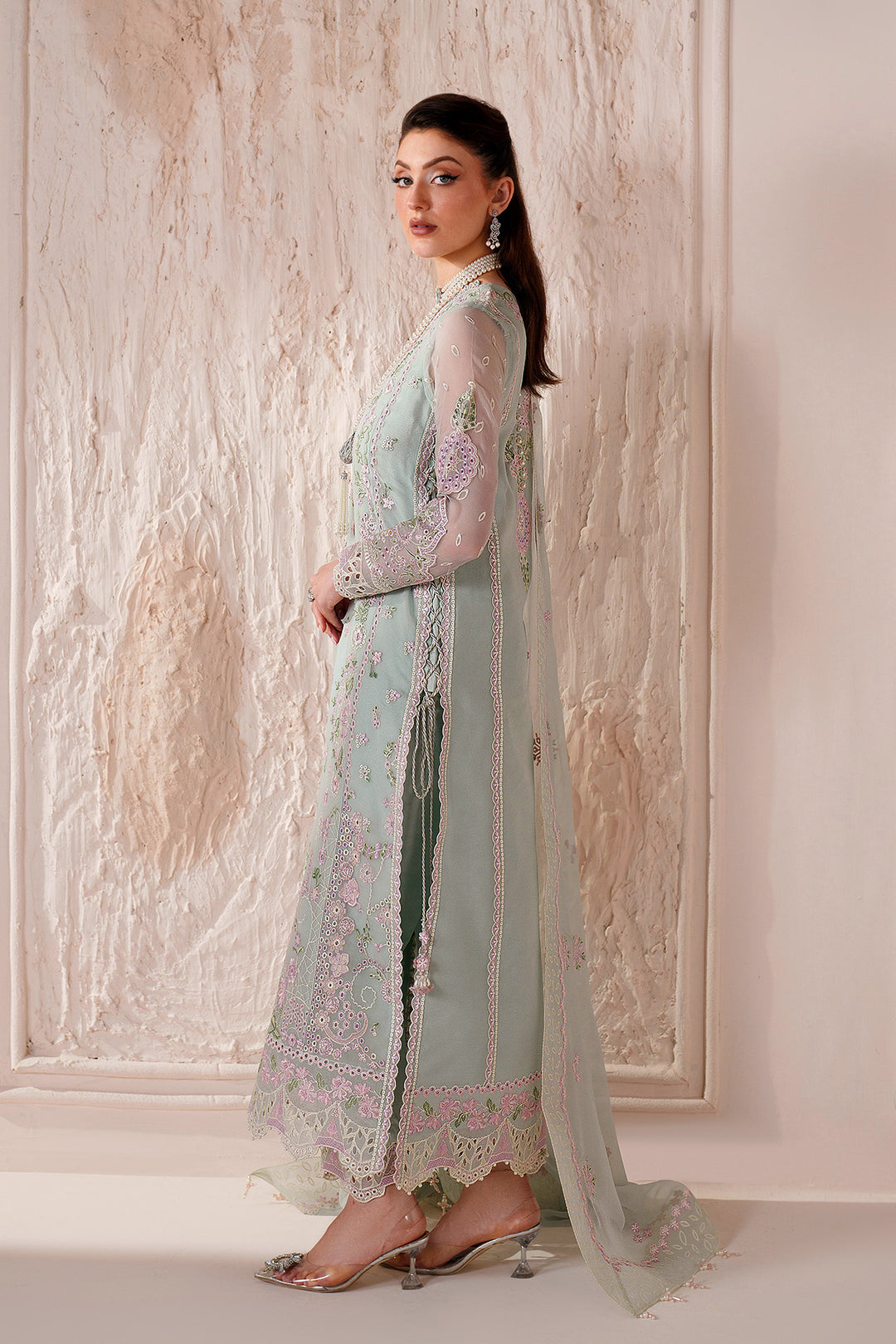 Alizeh Nayla Style — Mairaz Three-Piece Suit
