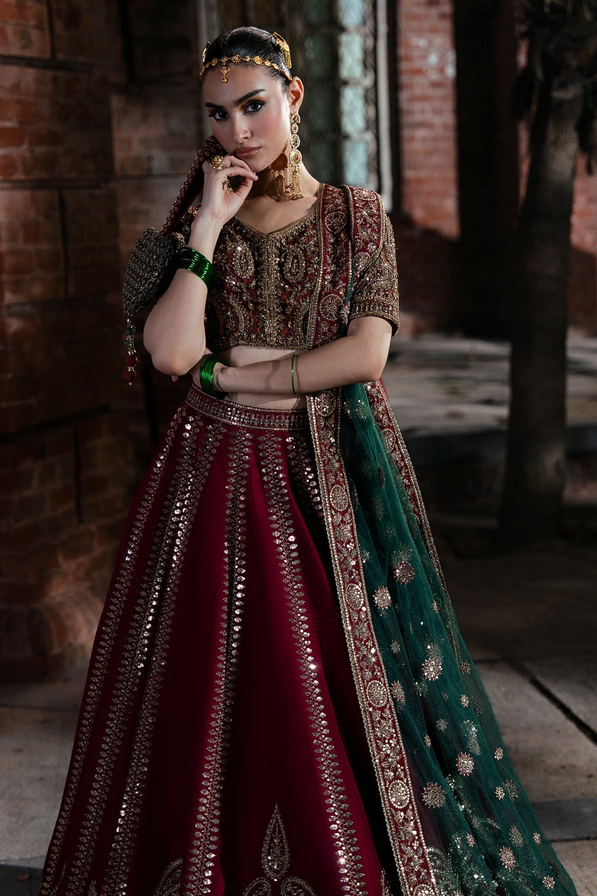 Dilruba Lehenga Style | Made by MAIRAZ — Mairaz reproduction, product view 5 of 7