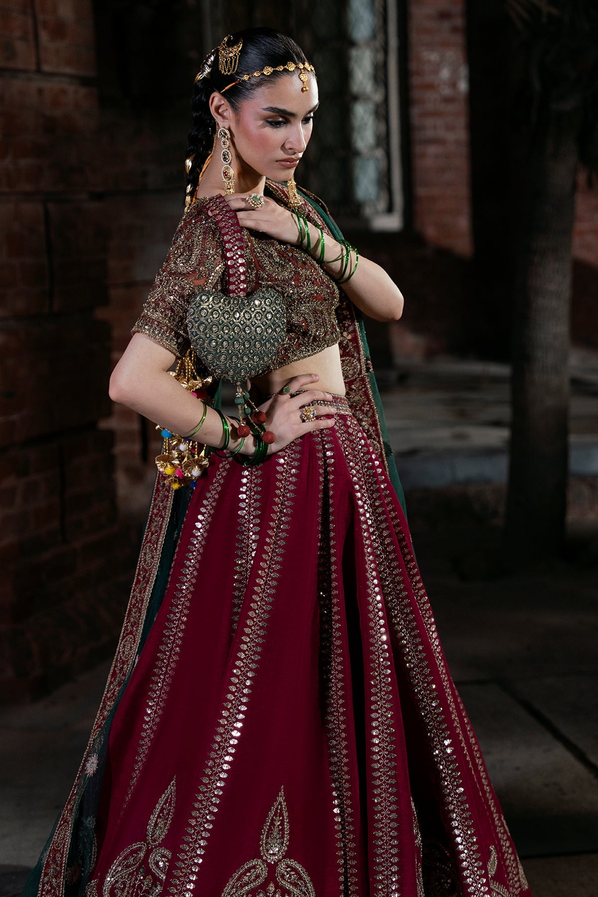 Dilruba Lehenga Style | Made by MAIRAZ — Mairaz reproduction, product view 6 of 7