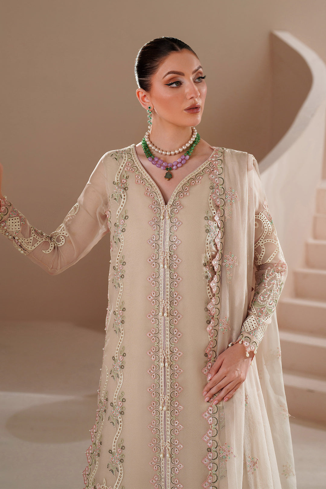 Alizeh Niora Style — Mairaz Three-Piece Suit