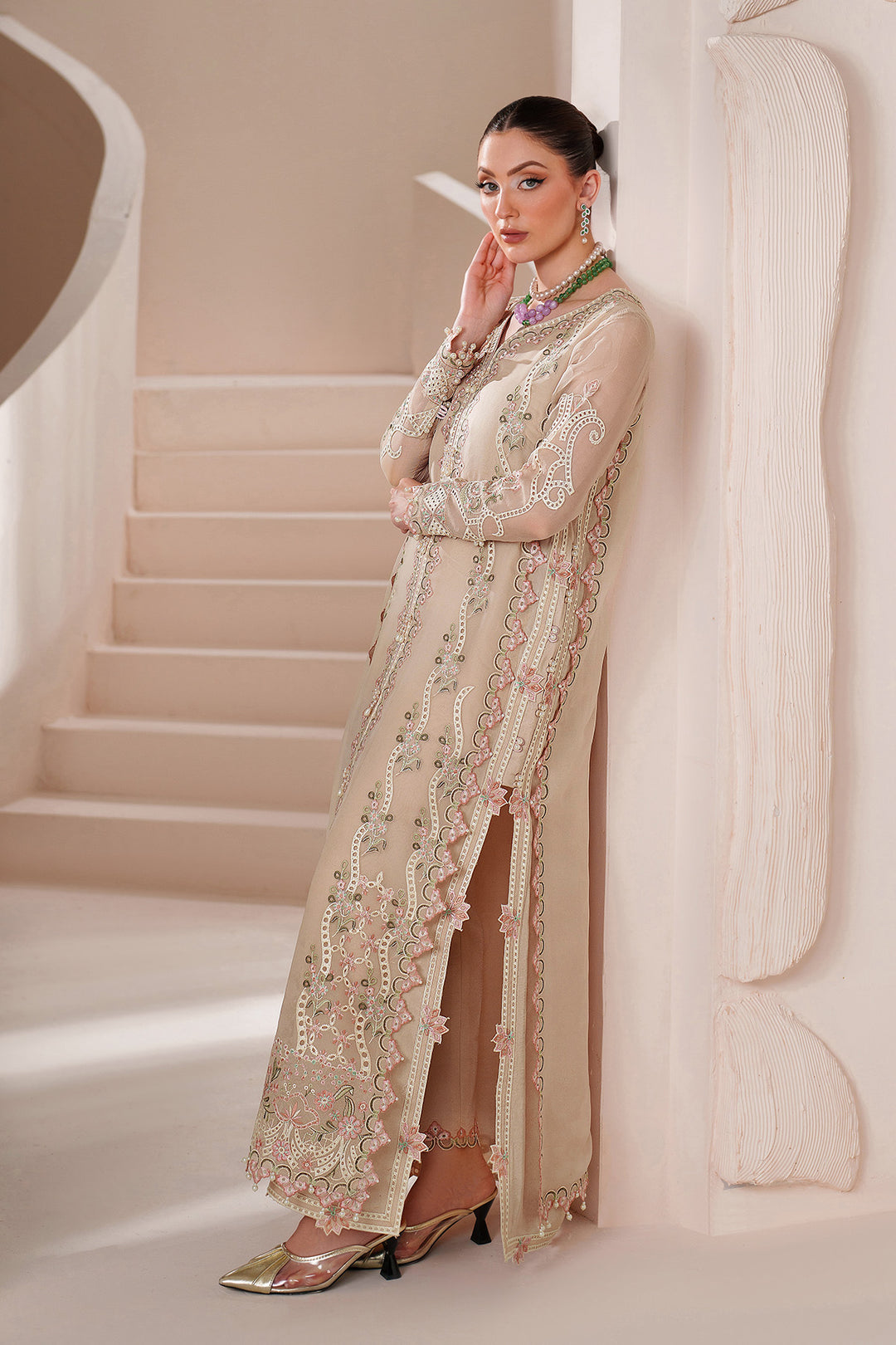 Alizeh Niora Style — Mairaz Three-Piece Suit