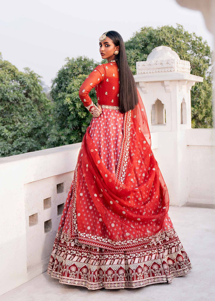 Akbar Aslam Afreen U-1511 Style — Mairaz Lehenga