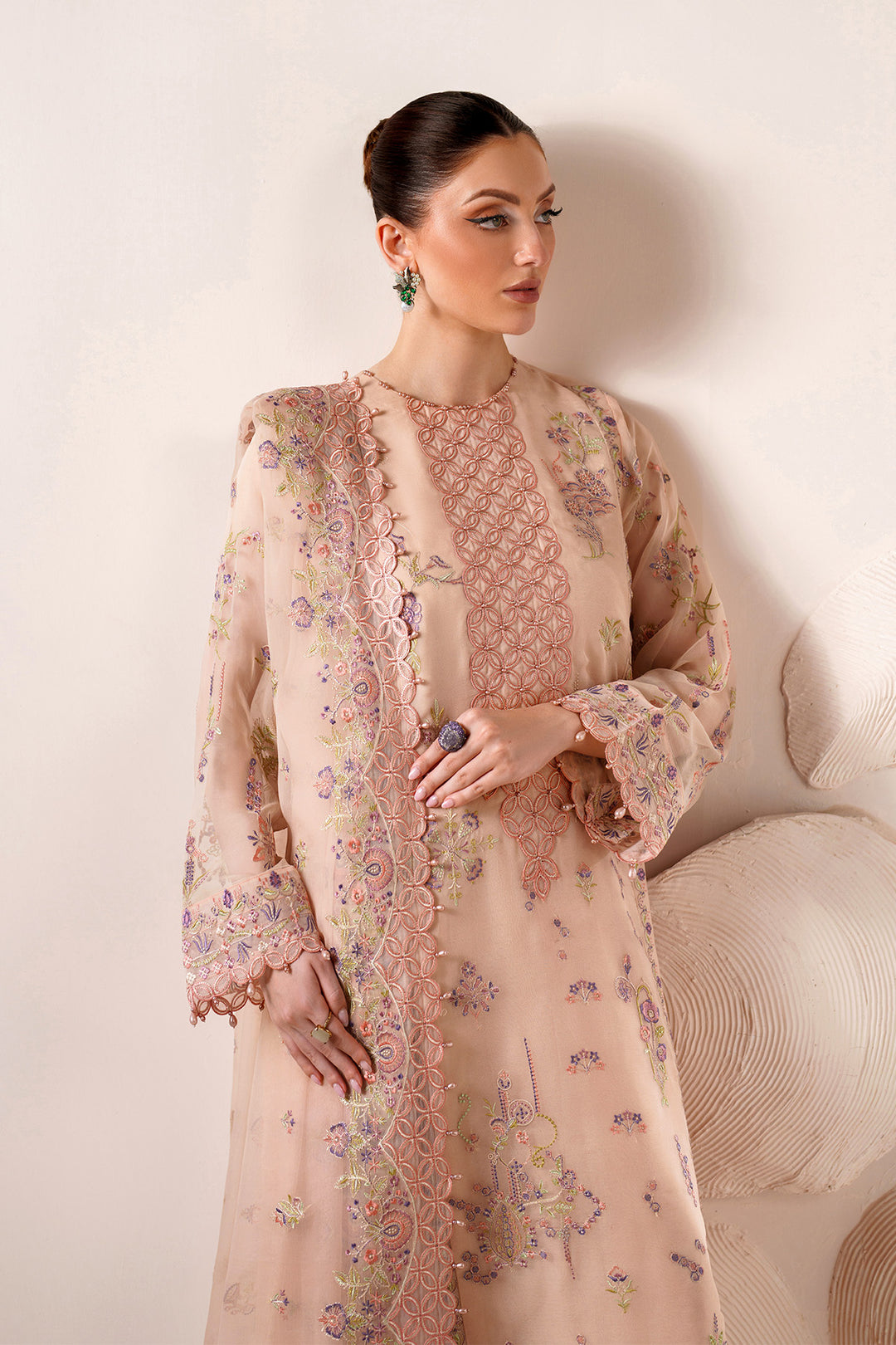 Alizeh Diana Style — Mairaz Three-Piece Suit