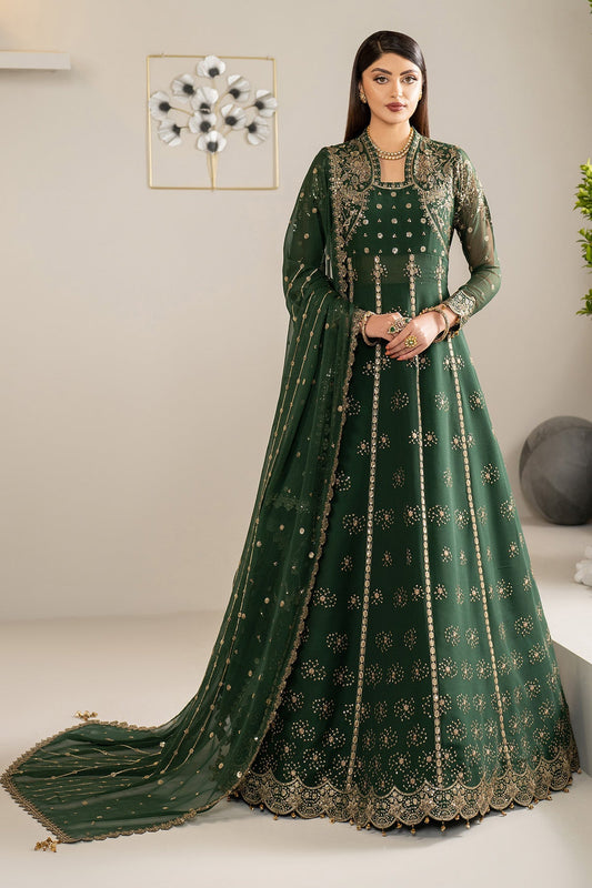 Alizeh Elza Style — Mairaz Emerald Green Wedding Maxi