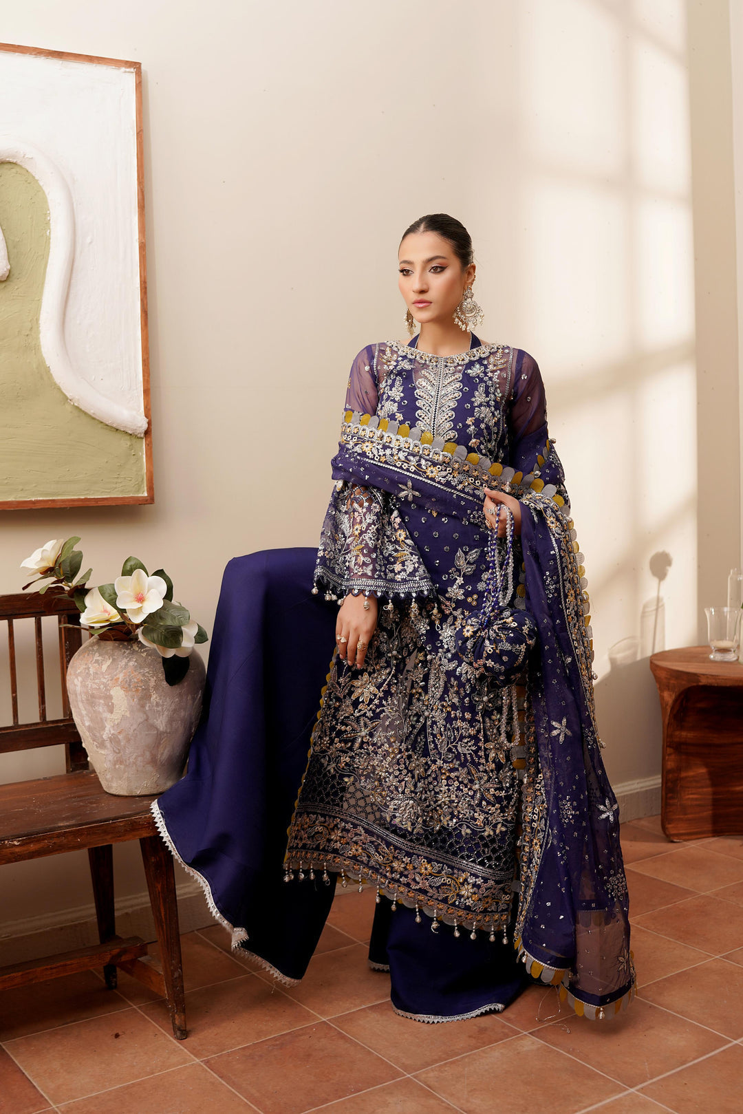Maryams Mehrunisa ZEE-1915 Style — Mairaz Three-Piece Suit