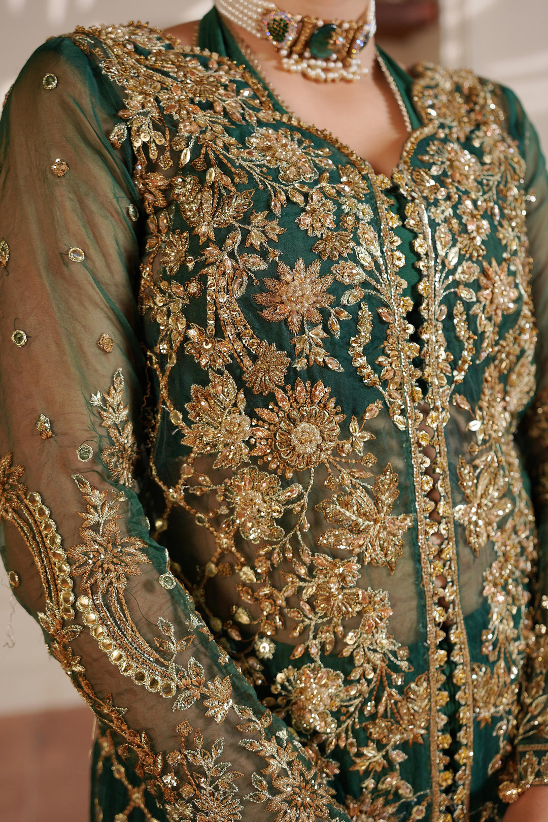 Maryams Mehka-ZEE-1918 Style — Mairaz Three-Piece Suit
