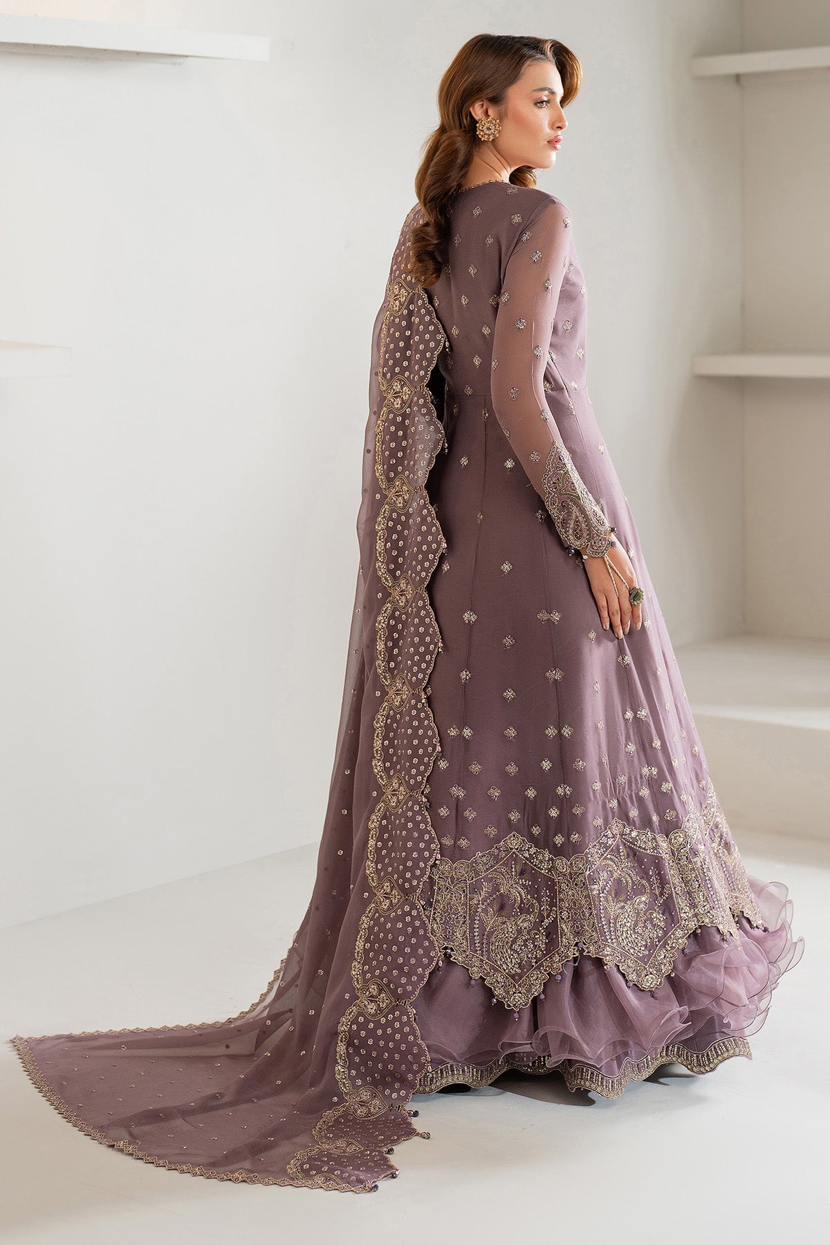 Alizeh Julia Style — Mairaz Mauve Three-Piece Suit