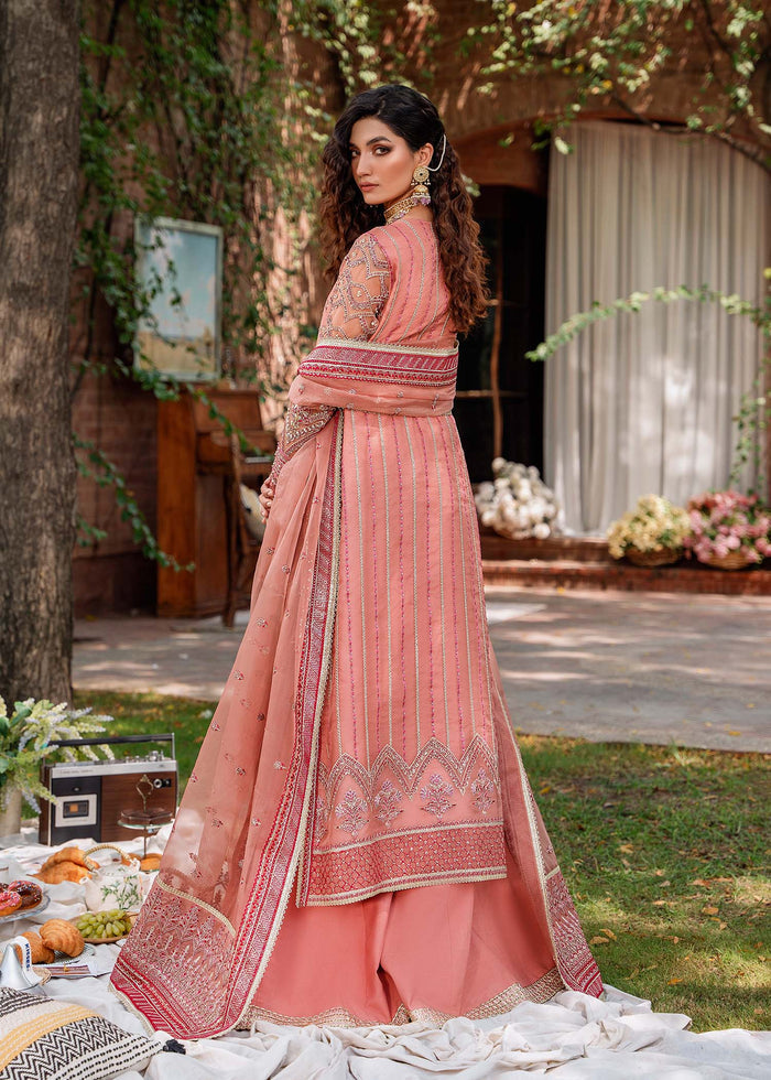 Akbar Aslam Mehrbano U-1495 Style — Mairaz Three-Piece Suit