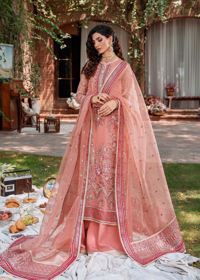 Akbar Aslam Mehrbano U-1495 Style — Mairaz Three-Piece Suit