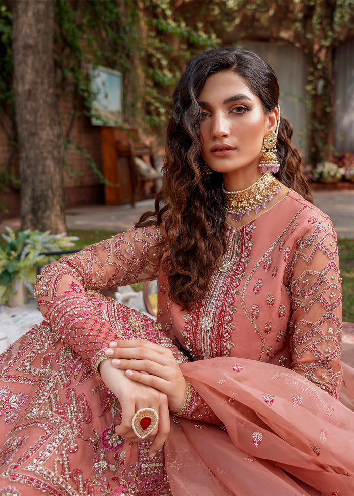 Akbar Aslam Mehrbano U-1495 Style — Mairaz Three-Piece Suit
