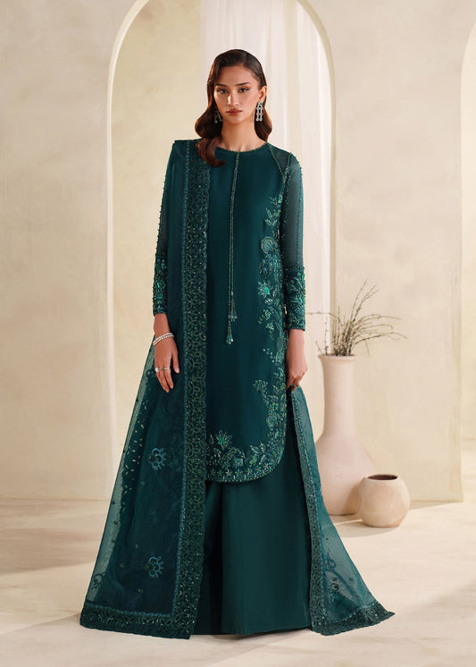 Eiza Style — Mairaz Bottle Green Three-Piece Suit