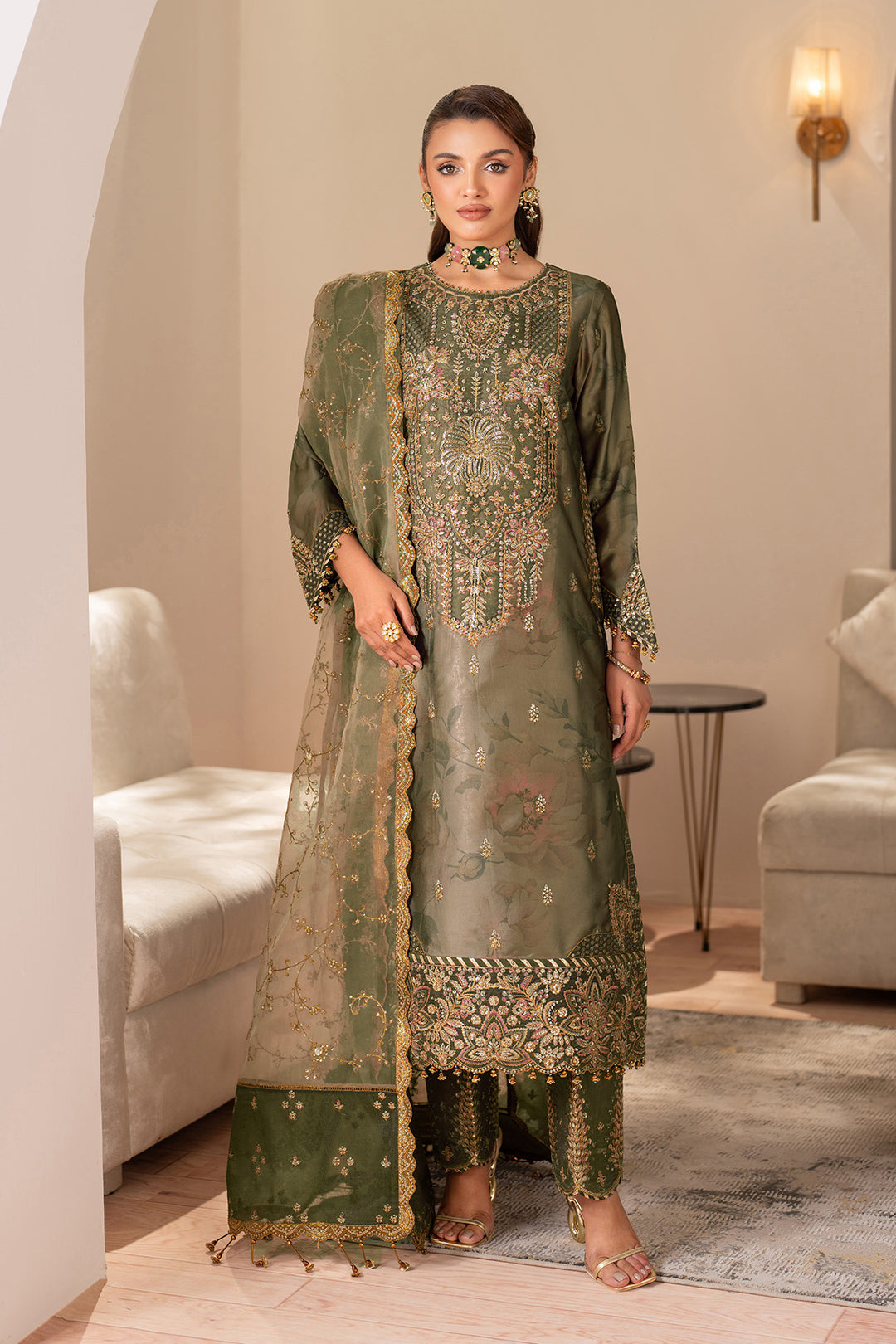 Alizeh AF-SS-2234-Twilight Style — Mairaz Three-Piece Suit