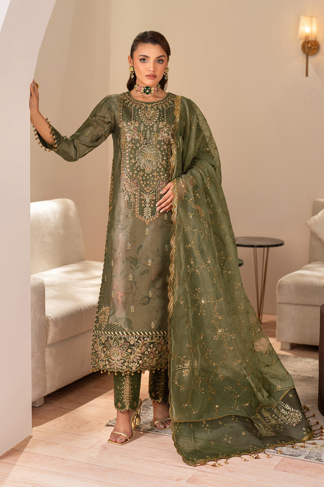 Alizeh AF-SS-2234-Twilight Style — Mairaz Three-Piece Suit