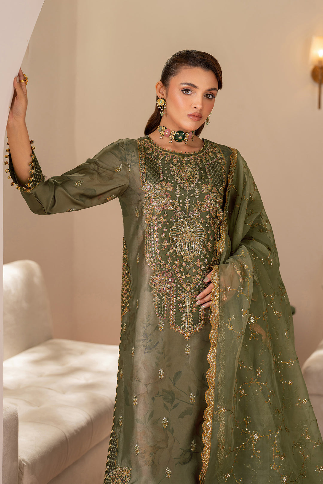 Alizeh AF-SS-2234-Twilight Style — Mairaz Three-Piece Suit
