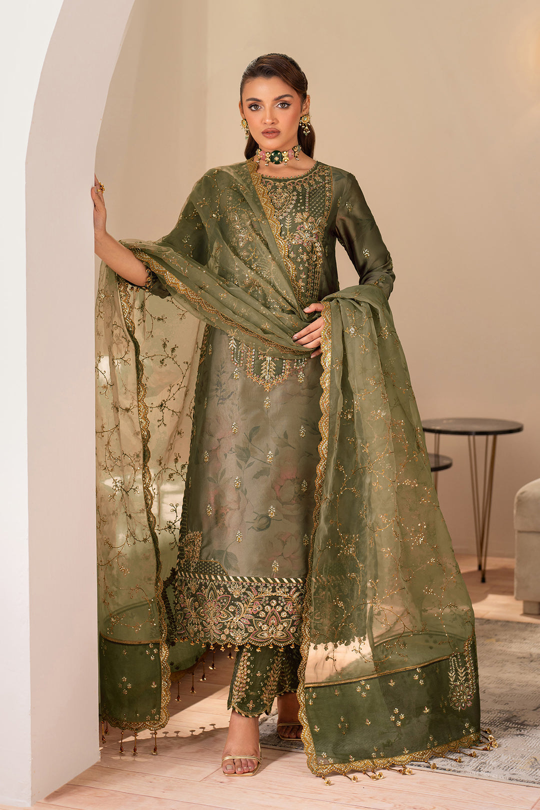Alizeh AF-SS-2234-Twilight Style — Mairaz Three-Piece Suit
