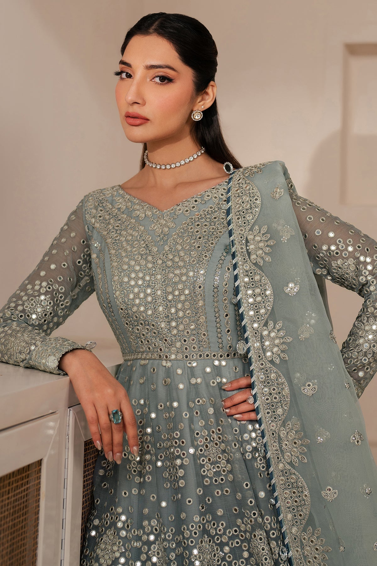 Jazmin UC-3116 Style — Mairaz Three-Piece Suit