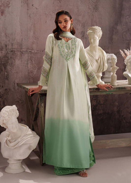 Lirien Style — Mairaz Mint Green Three-Piece Suit