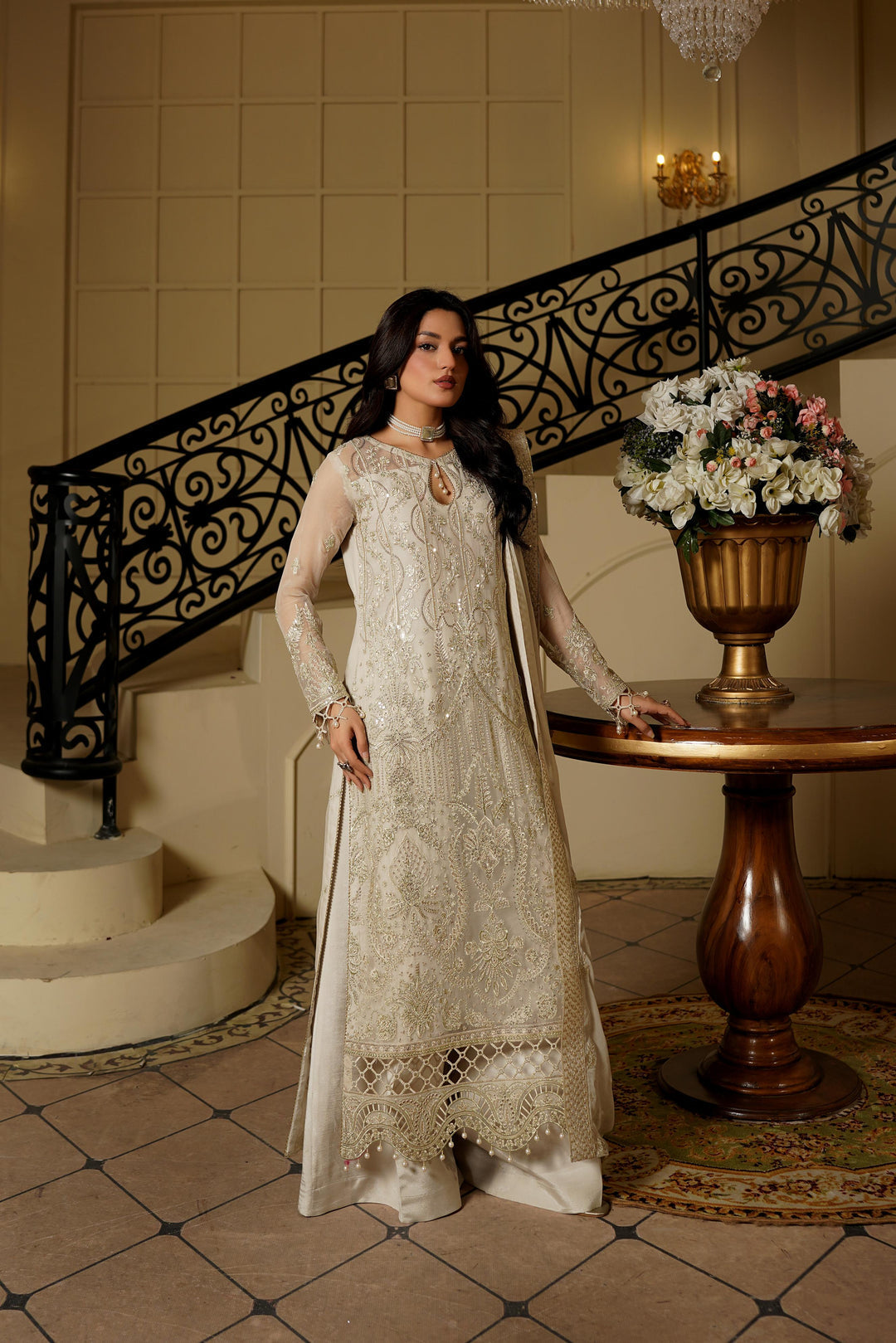 Maryams Anusheh ARZ-9007 Style — Mairaz Three-Piece Suit