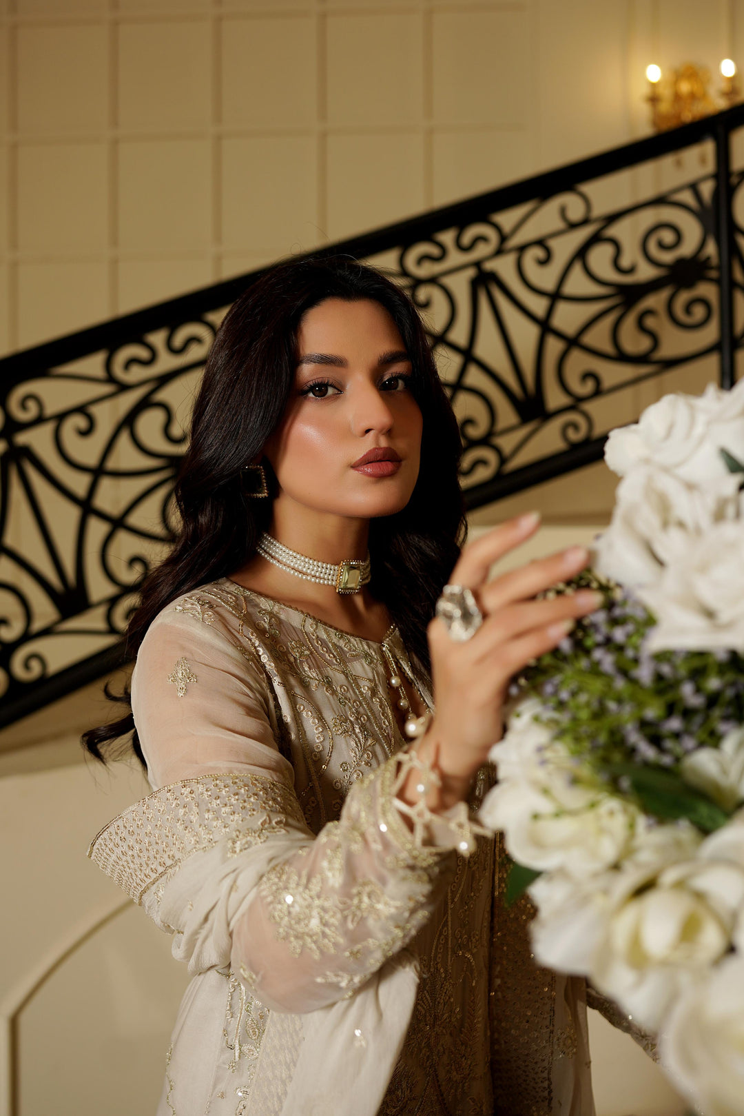 Maryams Anusheh ARZ-9007 Style — Mairaz Three-Piece Suit