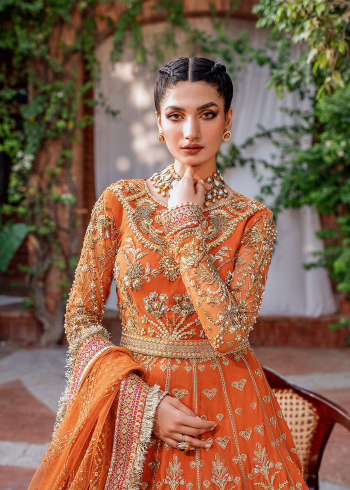 Akbar Aslam Mahjabeen U-1489 Style — Mairaz Lehenga