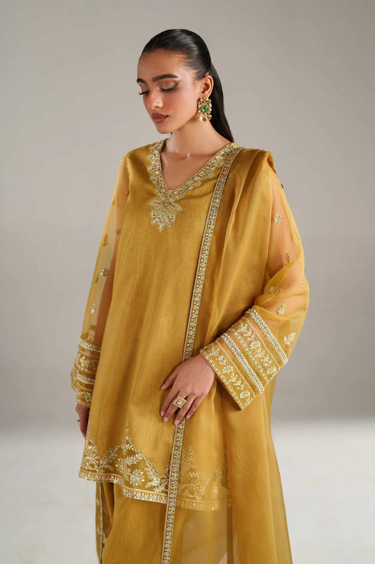 Akbar Aslam Paree style — Mairaz Korean silk three-piece suit reference, view 2 of 5