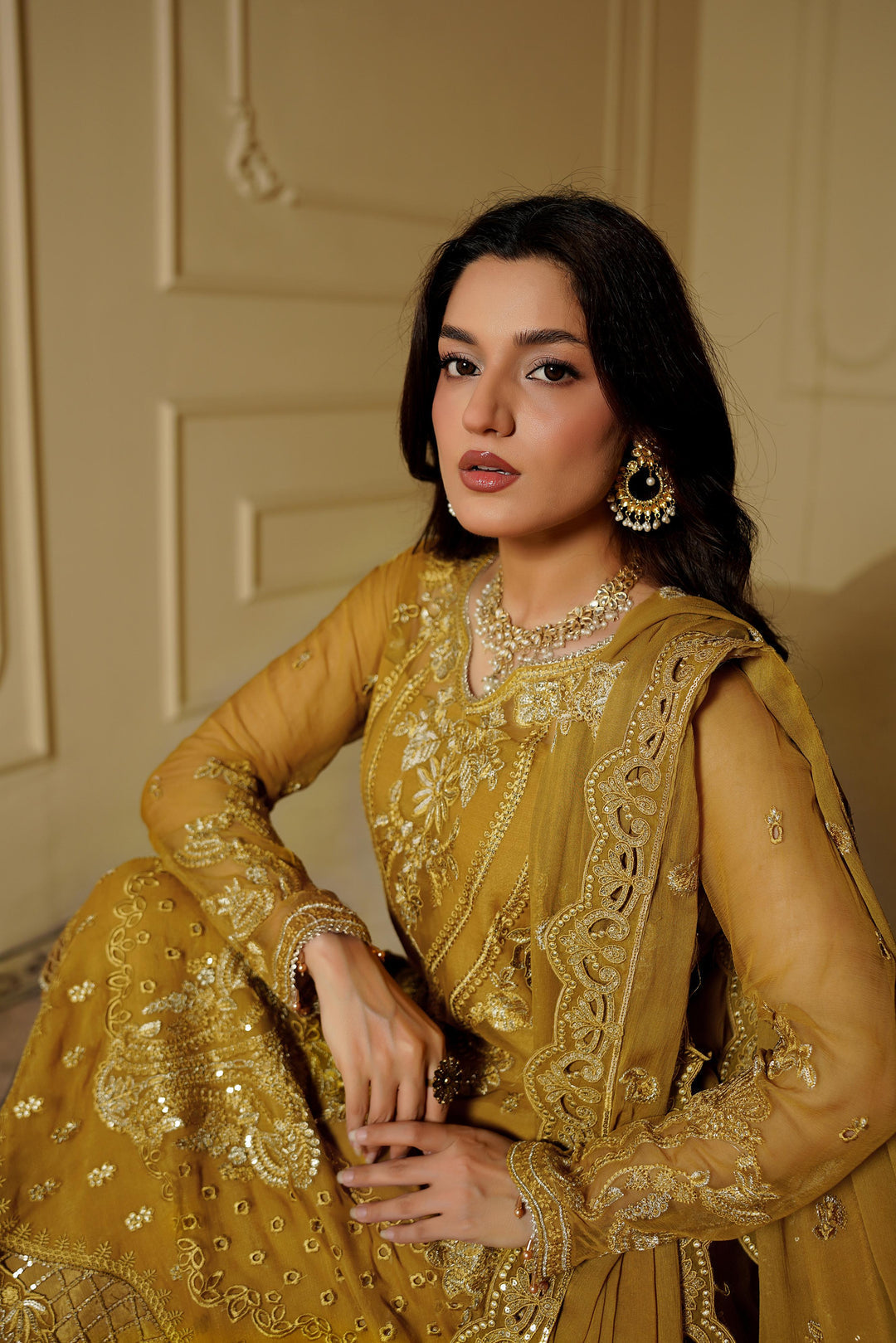 Maryams Nyra-ARZ-9006 Style — Mairaz Three-Piece Suit