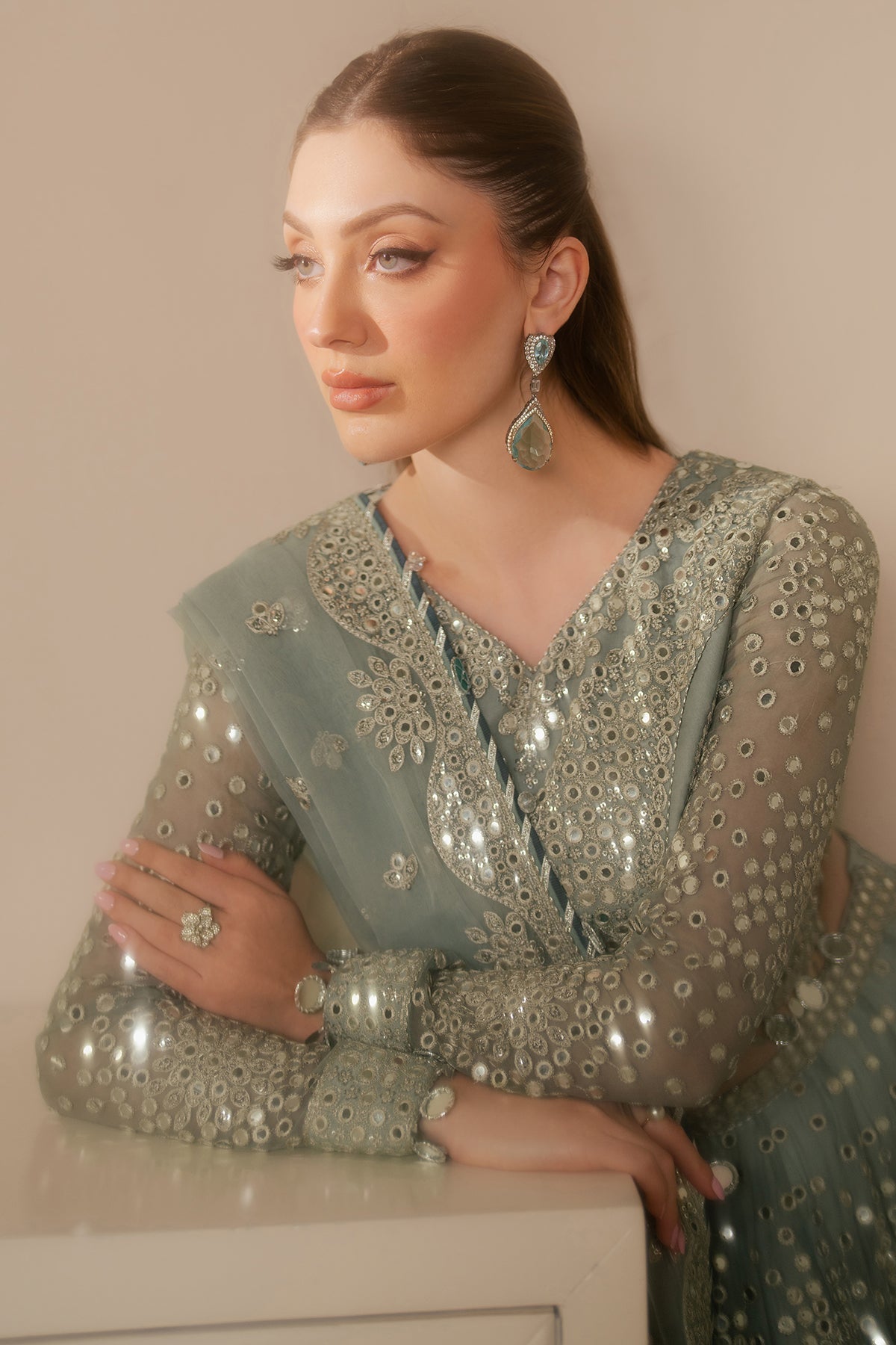 Jazmin UC-3115 Style — Mairaz Three-Piece Suit