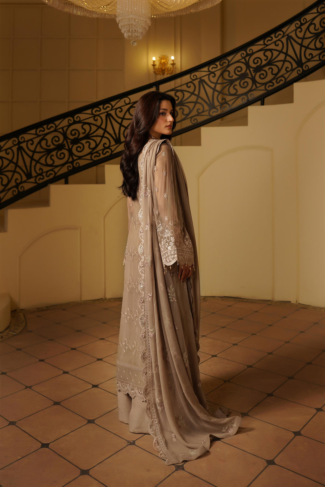 Maryams Manal-Arz-9004 Style — Mairaz Three-Piece Suit