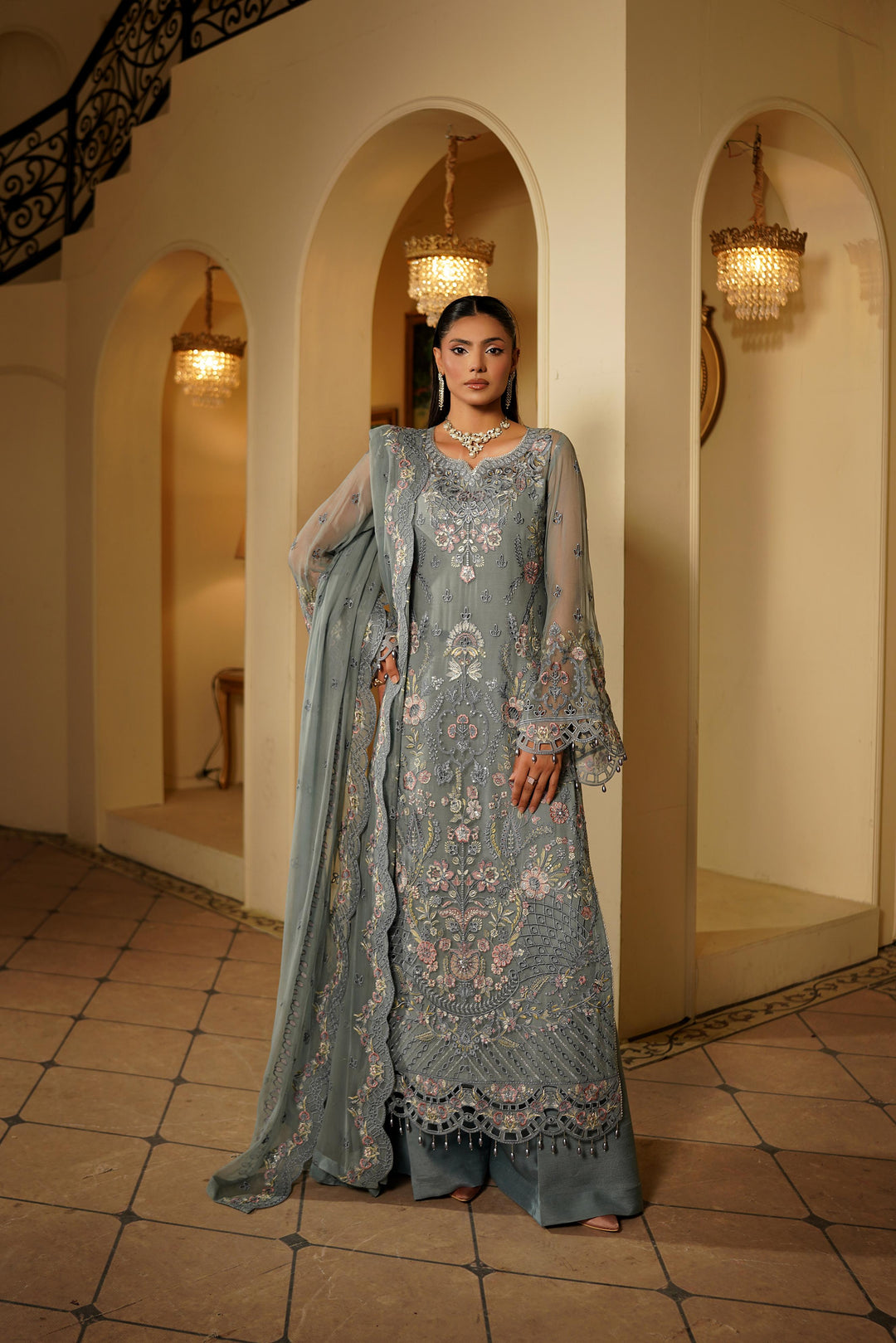 Maryams Shahana ARZ-9003 Style — Mairaz Three-Piece Suit