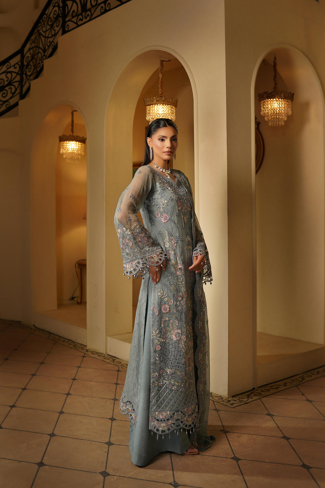 Maryams Shahana ARZ-9003 Style — Mairaz Three-Piece Suit
