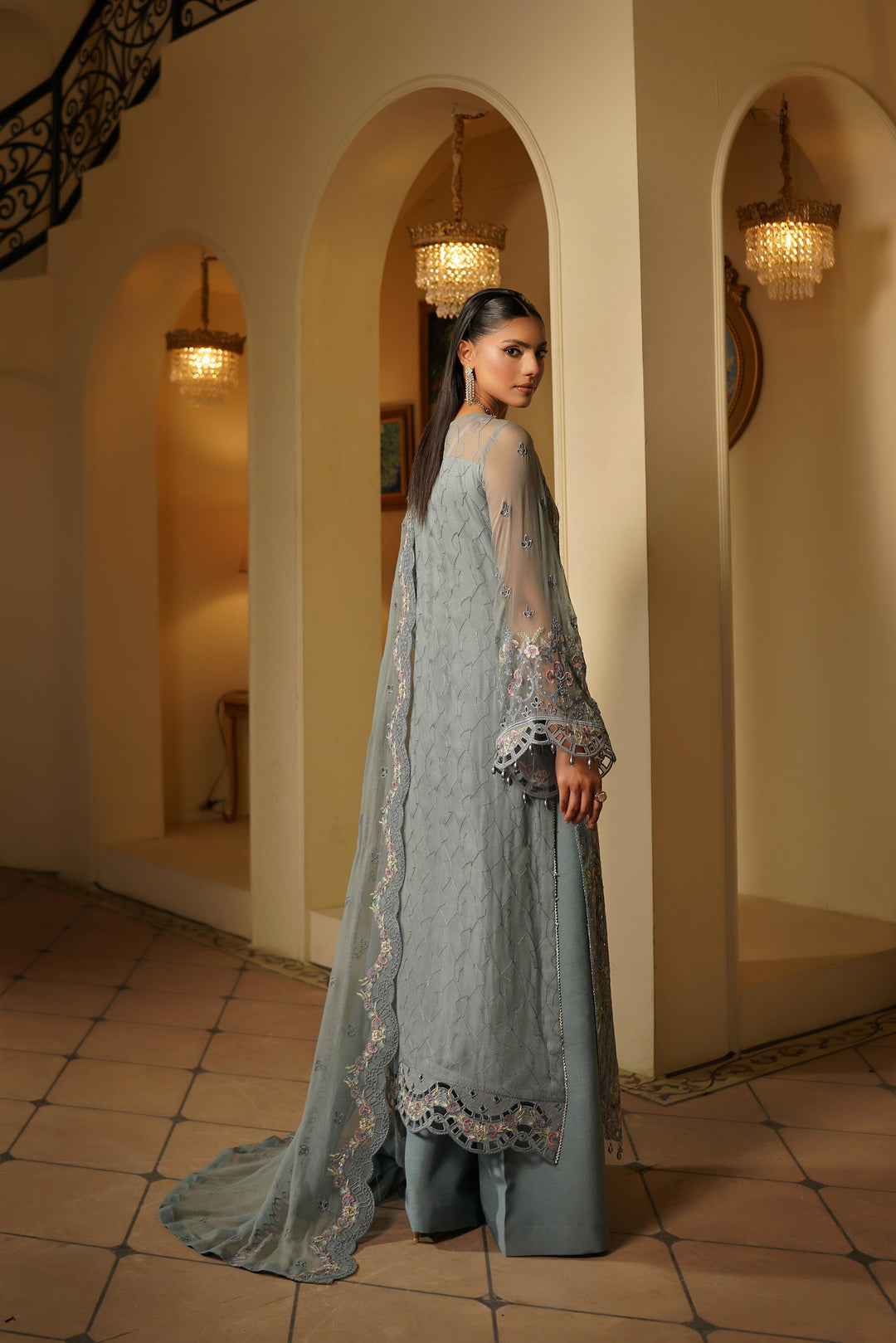 Maryams Shahana ARZ-9003 Style — Mairaz Three-Piece Suit