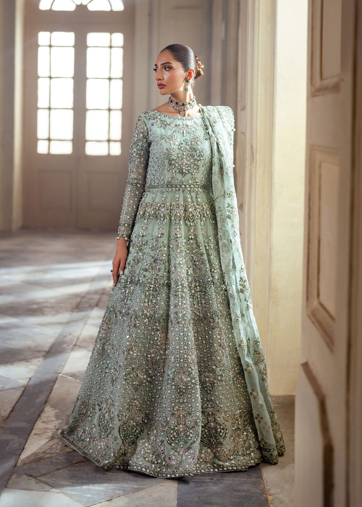 Minha pistachio maxi, reference outfit photograph 3 — Made by Mairaz reproduction