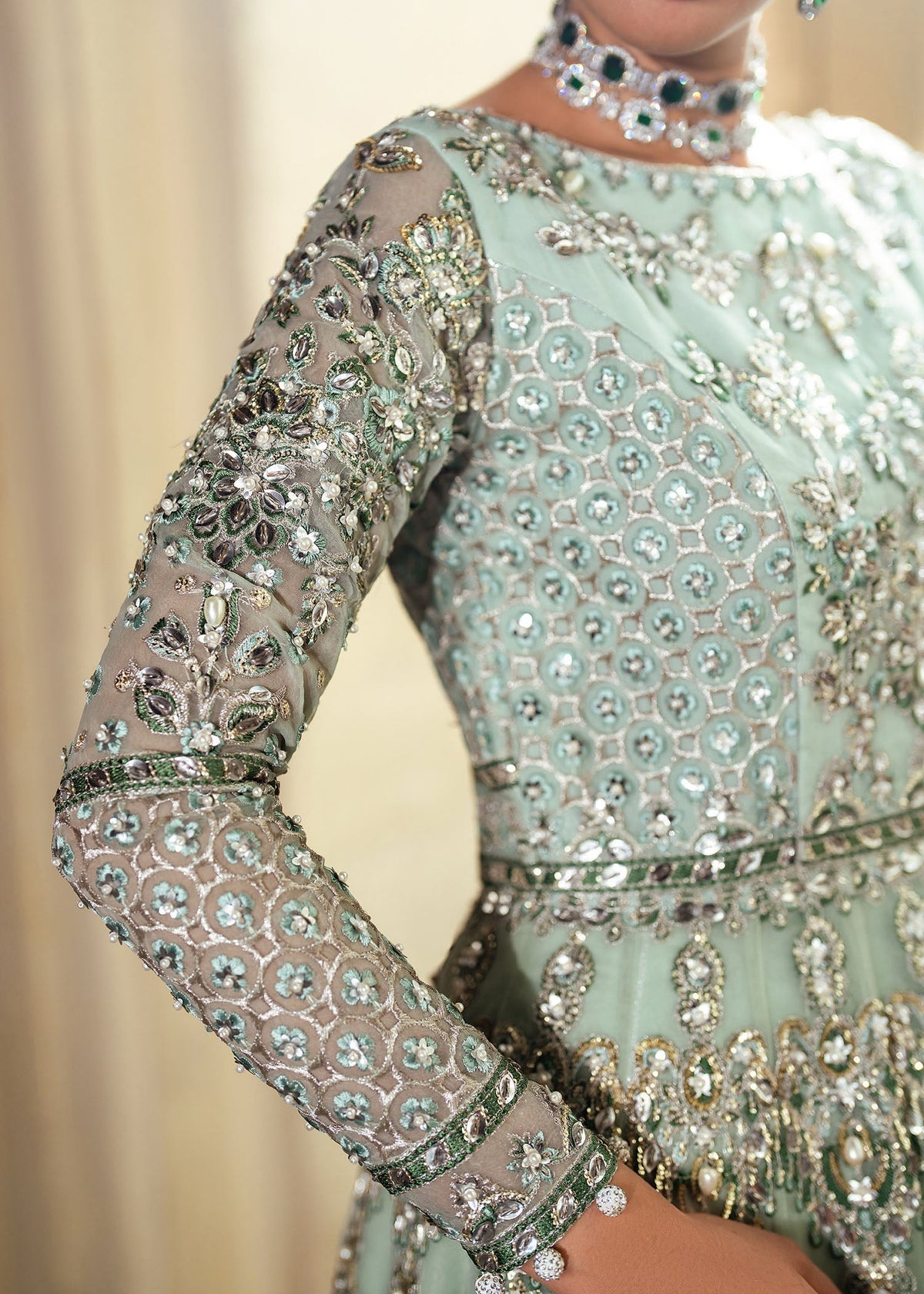 Minha pistachio maxi, reference outfit photograph 6 — Made by Mairaz reproduction