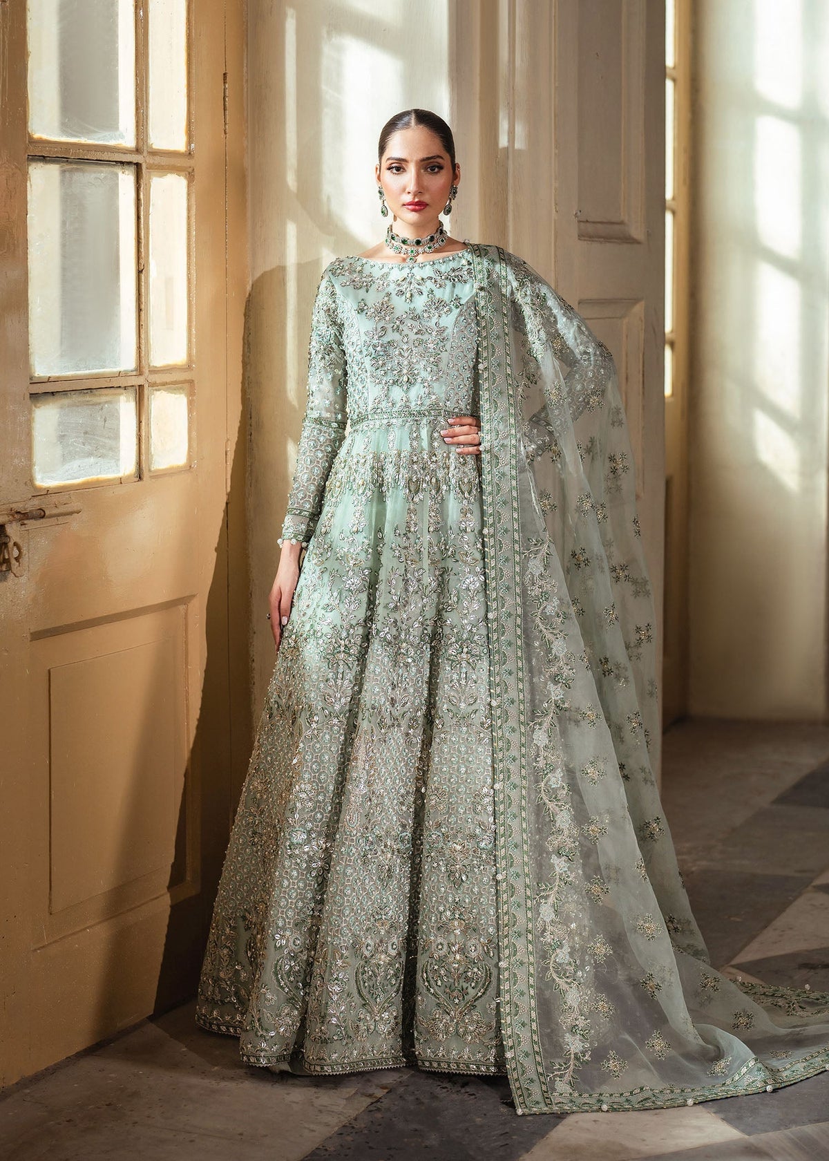 Minha pistachio maxi, reference outfit photograph 1 — Made by Mairaz reproduction