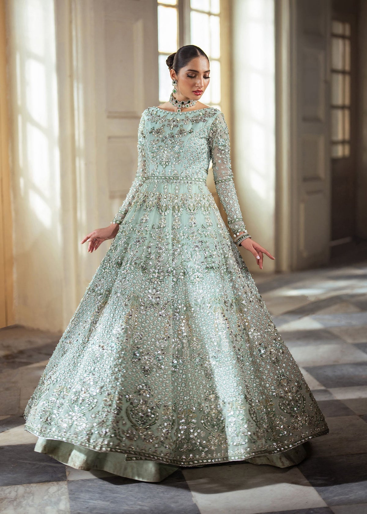 Minha pistachio maxi, reference outfit photograph 9 — Made by Mairaz reproduction