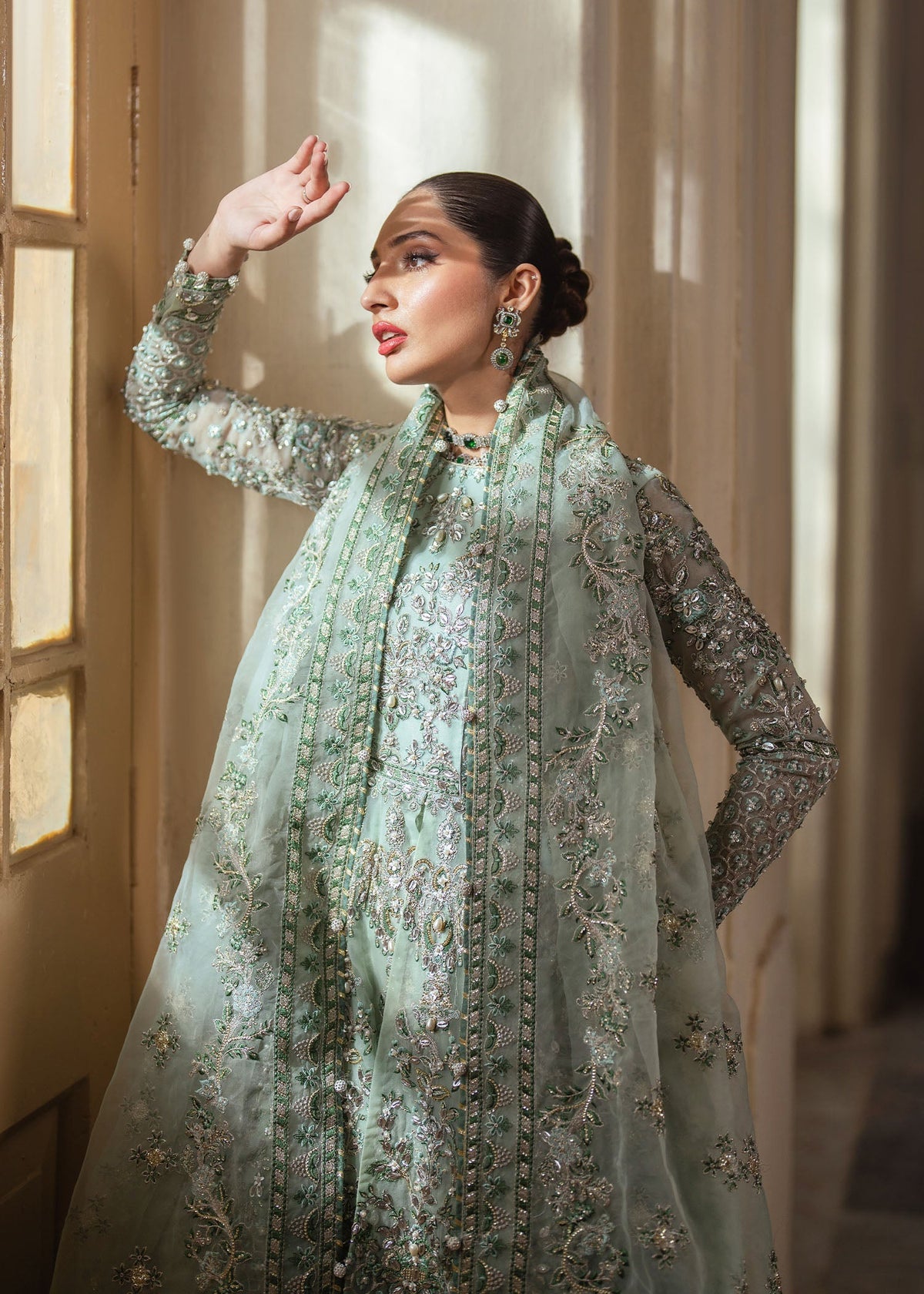Minha pistachio maxi, reference outfit photograph 10 — Made by Mairaz reproduction
