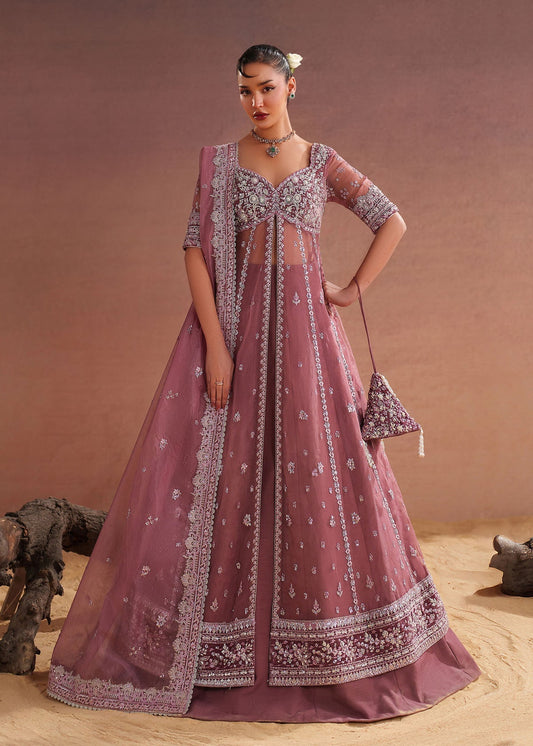 Elima Style — Mairaz Light Mauve Lehenga