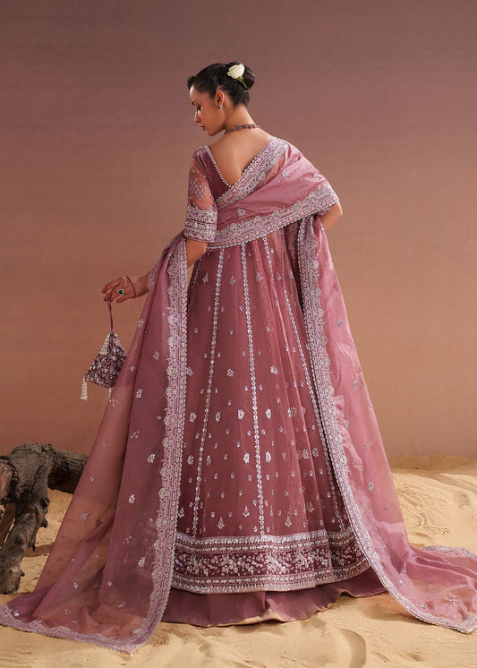 Elima Style — Mairaz Light Mauve Lehenga